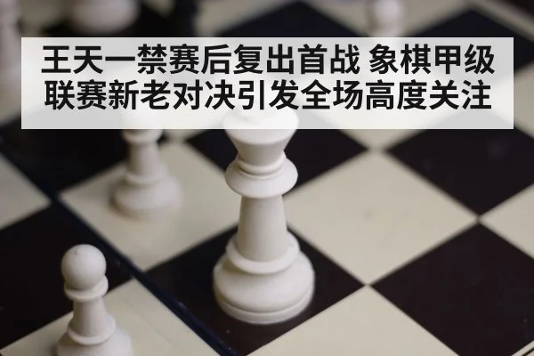 王天一禁赛后复出首战 象棋甲级联赛新老对决引发全场高度关注